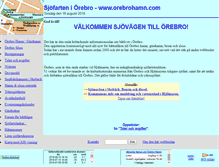 Tablet Screenshot of orebrohamn.com